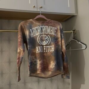 Abrcrombie tie dye sweatshirt